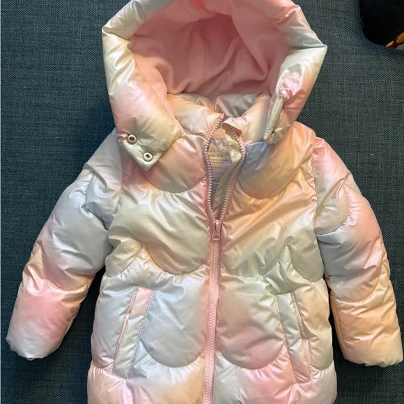 Primark Jackets Coats Primark Iridescent Kids Puffer Jacket